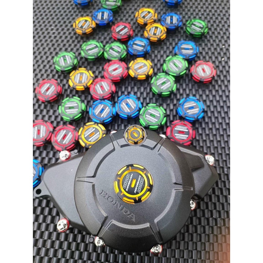 Ốc mâm lửa ( nút đề ) nhôn daytona cho yamaha honda suzuki