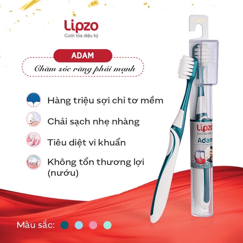 BÀN CHẢI CAO CẤP LIPZO ADAM