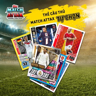 Thẻ Cầu Thủ Bóng Đá In Match Attax Tự Chọn