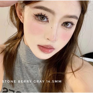   3 tháng   0-6 ĐỘ  1 Cặp Lens  14.5 Stone Berry Xám Tây| Tặng Free Khay Gương Dụng Cụ 