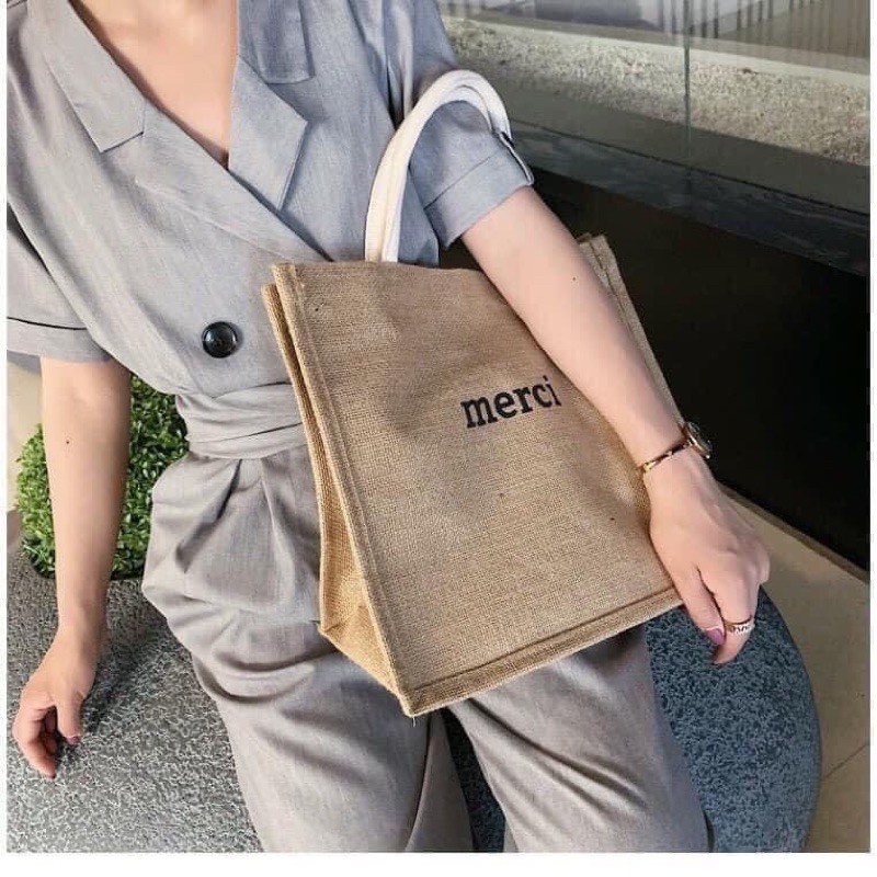 Túi Cói Merci Loại 1