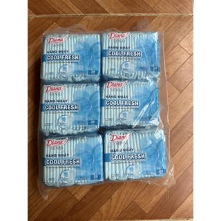 Lốc 6 gói Băng vệ sinh Diana hàng ngày Sensi Cool Fresh gói 20 miếng