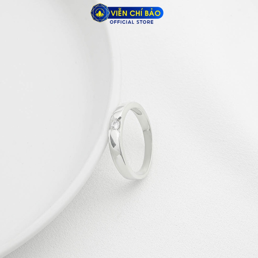 Nhẫn bạc nữ Forever Love chất liệu bạc 925 thời trang phụ kiện trang sức Viễn Chí Bảo N700318