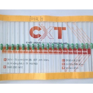 Cuộn cảm vạch 100uh 0307 1/4w