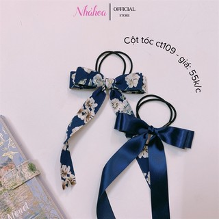 Cột Tóc Cột Nơ Satin