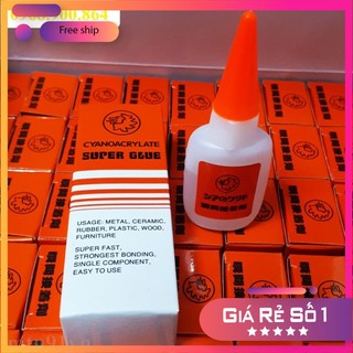 Keo dán siêu dính 502 nhật bản 20g - kéo dán gỗ/ keo dán dày, dán nhựa mica...