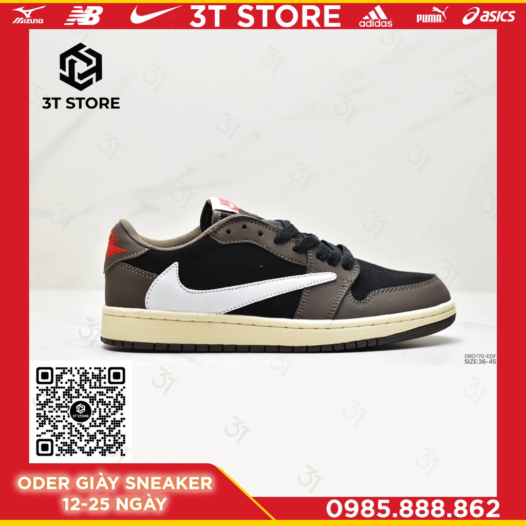 GIÀY SNEAKER MÃ SẢN PHẨM: _Travis Scott x Nike Air Jordan 1 Low OG SP"Military Blue"AJ1_FULL BOX_FREE SHIP TOÀN QUỐC
