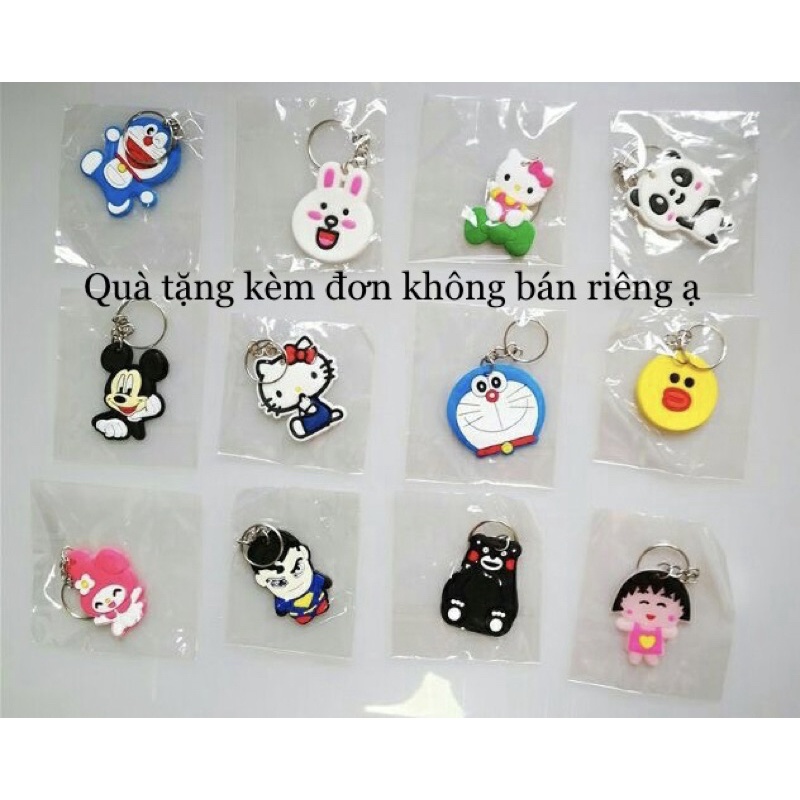 Tặng 1 móc khoá cao su hình thù ngộ nghĩnh ngẫu nhiên cho các dịp tri ân khách hàng của MiNhonShop