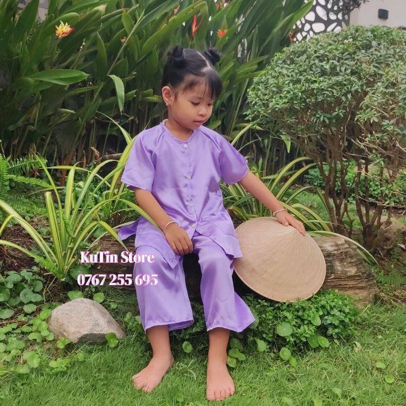 Bà Ba Cho Bé - Màu Tím