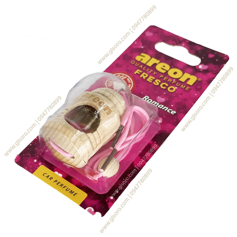 Tinh dầu treo khử mùi Ô tô AREON FRESCO ROMANCE