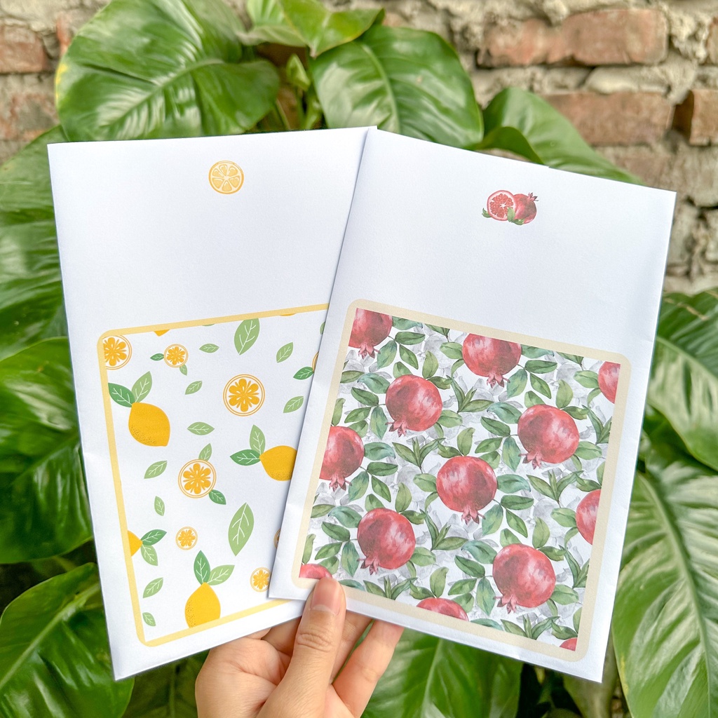 Combo 5 túi giấy gói hàng mini xinh xắn size 14*19 cm | Aimée