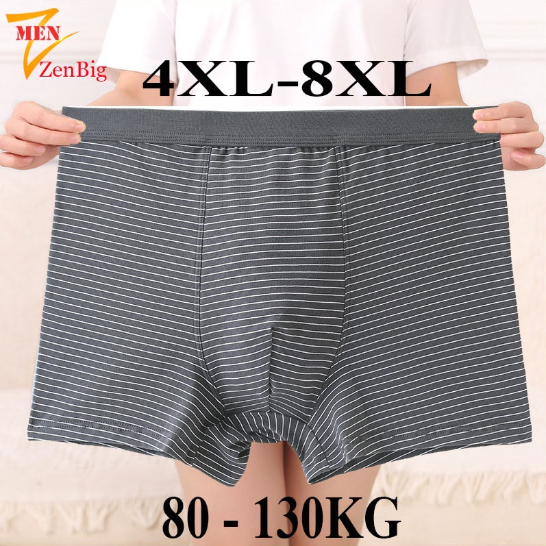Quần lót nam dạng boxer hàng big size, thời trang bigsize cho người từ 80-130kg người mập người béo Zenbig