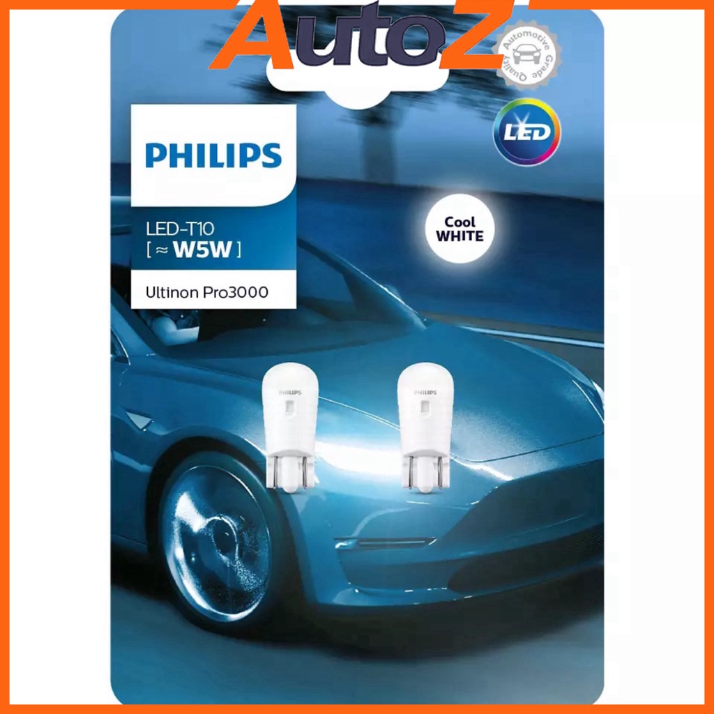 [CHÍNH HÃNG] Đèn Led T10 Philips Pro6k / Pro3k [Số lượng: 1 cặp]