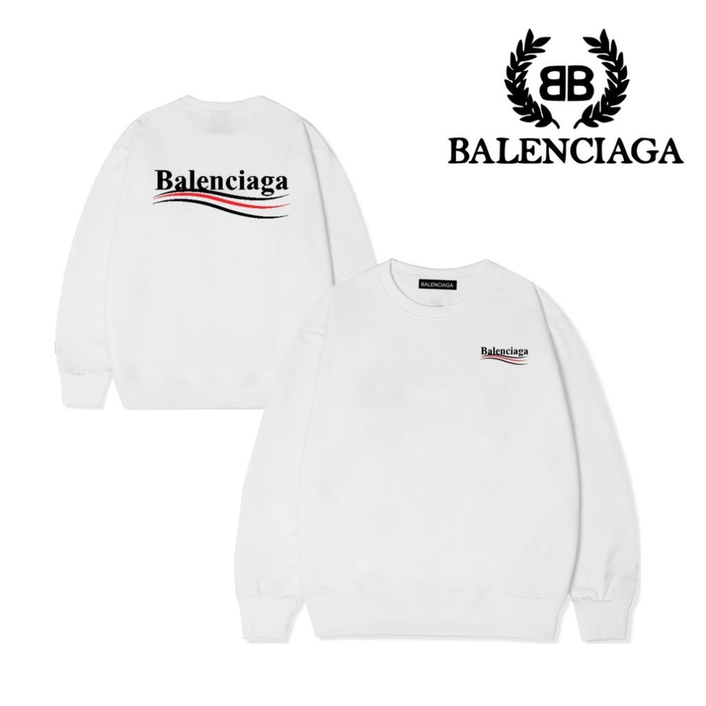 Áo nỉ bông Sweater Balenciaga waves  , Áo sweater nam nữ nỉ bông cotton The.Wear