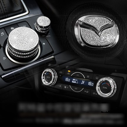 trang trí đính đá nội thất xe mazda,, ốp trang trí nội thất Mazda3, Cx5, Mazda6, Cx8