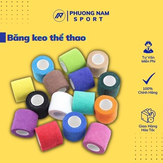 Băng keo thể thao quấn cổ chân đá bóng, băng xốp bảo vệ cổ chân băng dán cơ thể thao đa năng quấn cổ tay ngón tay