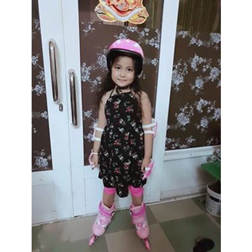 Bộ bảo vệ bảo hộ tay chân và Mũ  trượt patin,đi xe đạp dành cho bé
