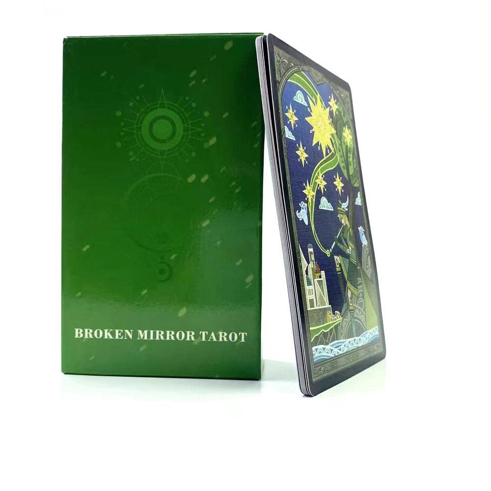 Bộ bài Broken Mirror Taroth 5Th 78 lá 7x12 cm tặng đá thanh tẩy S147