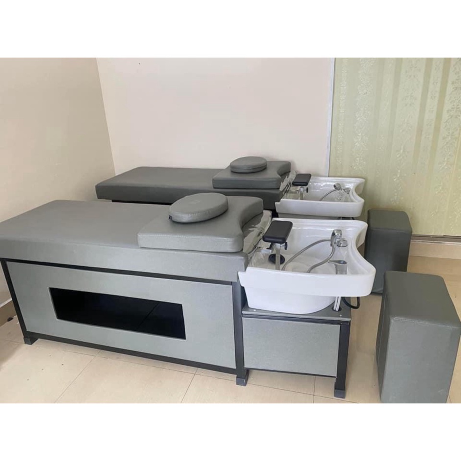Giường gội đầu 2in1 - Hàng sẵn, Đủ Mẫu, Giá Tại XƯỞNG shop chỉ bán theo đơn seup SPA  KO BÁN LẺ