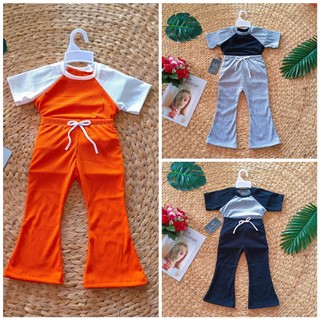 Áo phối quần loe chất gân tăm 7-22kg