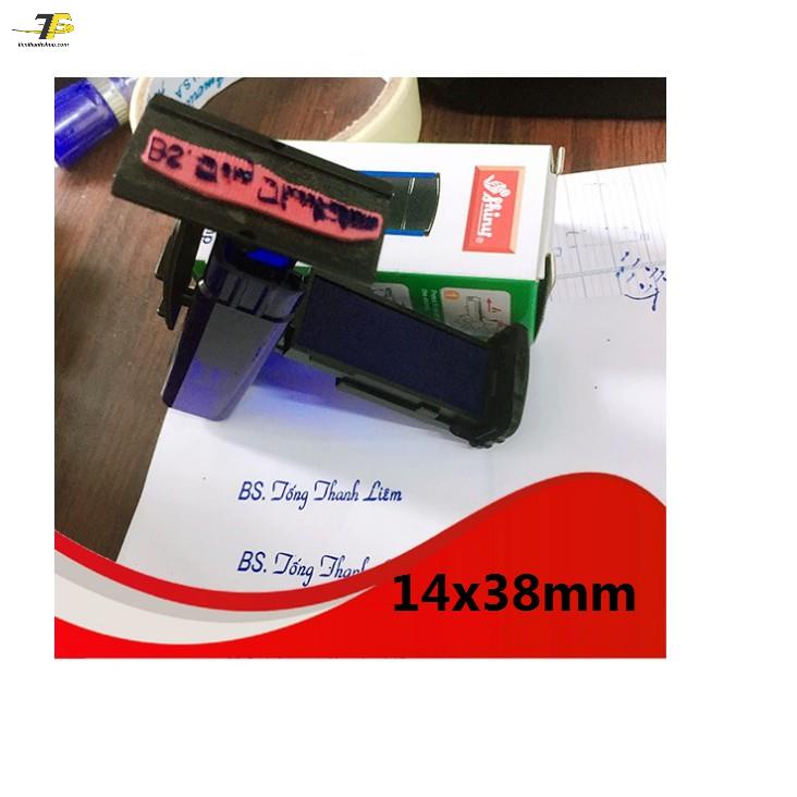 Khắc dấu bỏ túi Handy Stamp S-722 14 x 38 mm