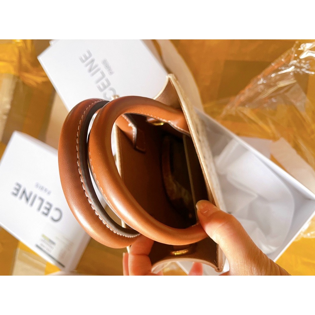 Túi tote đeo chéo có tay cầm sz 18 cực xinh