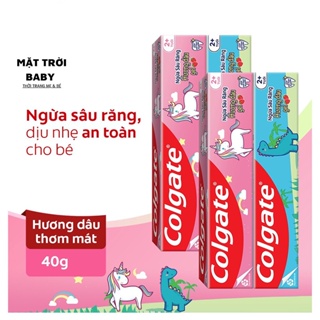 Kem đánh răng Colgate hương dâu hộp 40g cho bé 2-5 tuổi