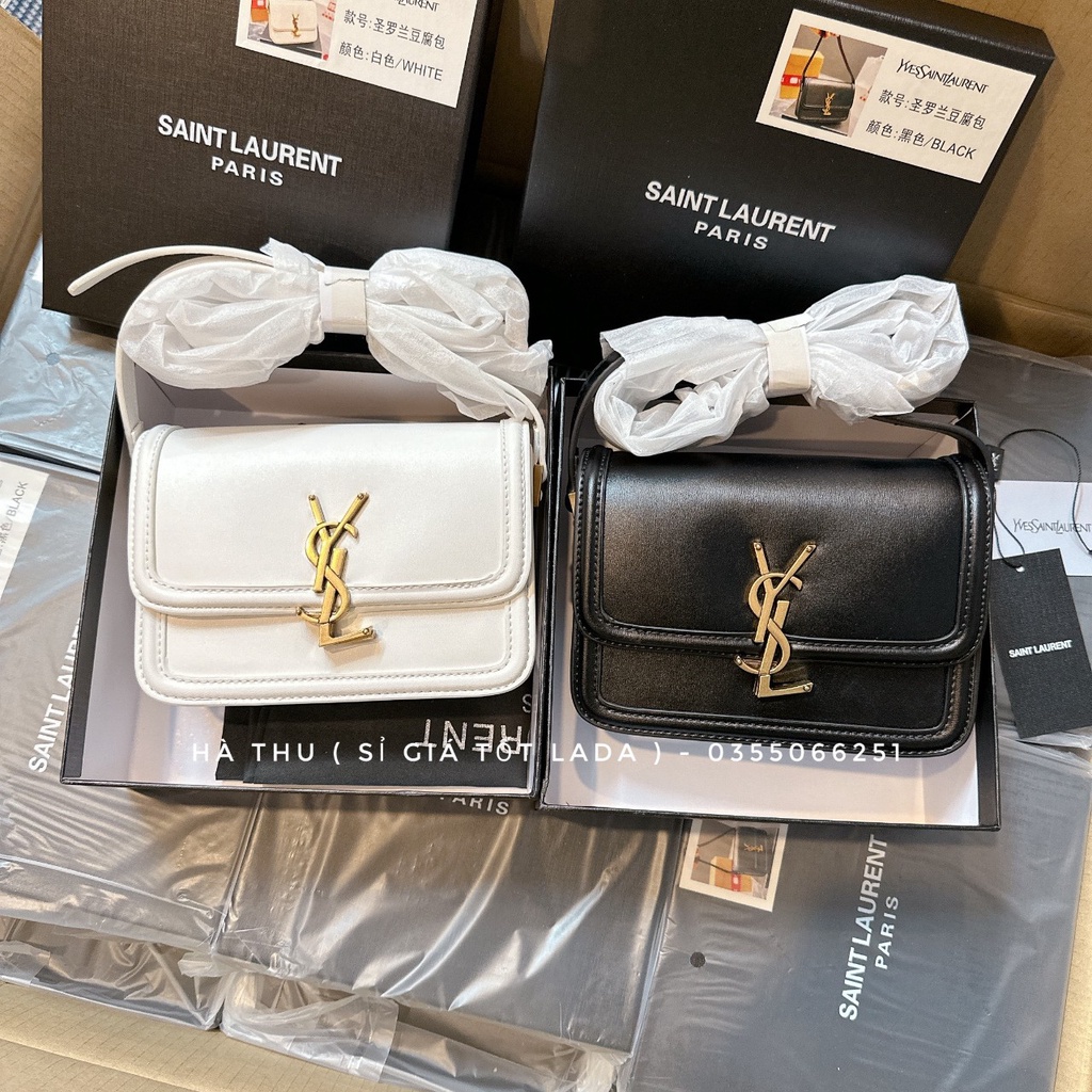 Túi đeo chéo Y ét lờ chuẩn fom vuông vắn net đẹp ( Có hộp )