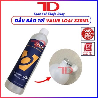 DẦU CHUYÊN DỤNG CHO MÁY HÚT CHÂN KHÔNG VALUE, DẦU BẢO TRÌ VPO 46 330ml