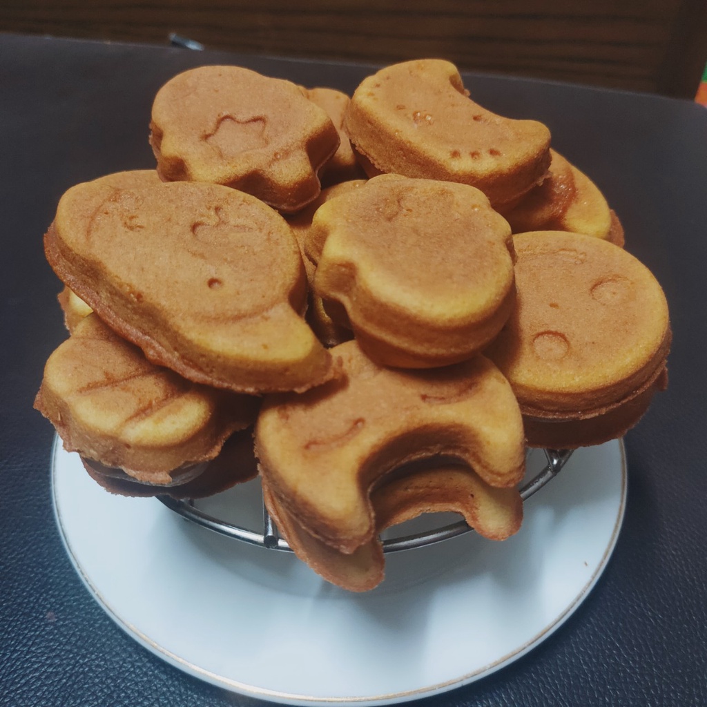 10 Bánh bông lan hình thú handmade, không phụ gia.