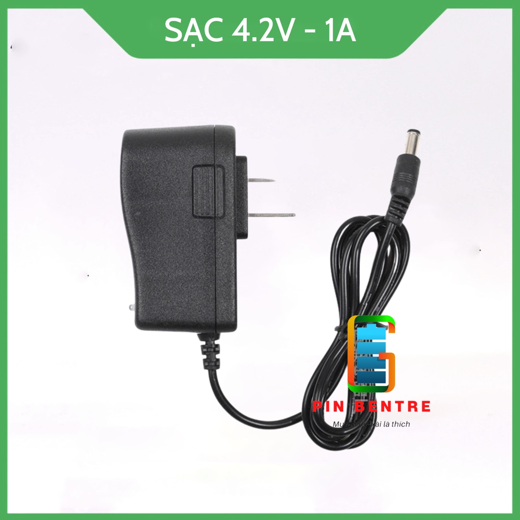 Sạc 1S 4.2V - 1A chuyên sạc cho Pin Li-ion 3.6v-3.7v , có Led báo đầy