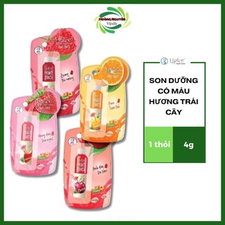 Son dưỡng có màu Lipice Sheer Color Fruit Juice 4g