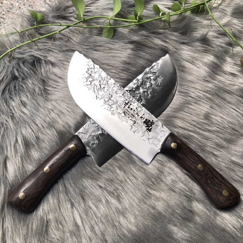 Dao vân thái hiệu Akatenki dài 30cm, dày 3li, cán gỗ, hàng chất lượng