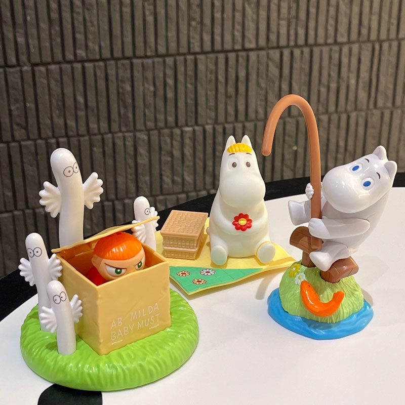 Bộ Ba Đèn Ngủ KFC Moomin 2023 KFC Moomin