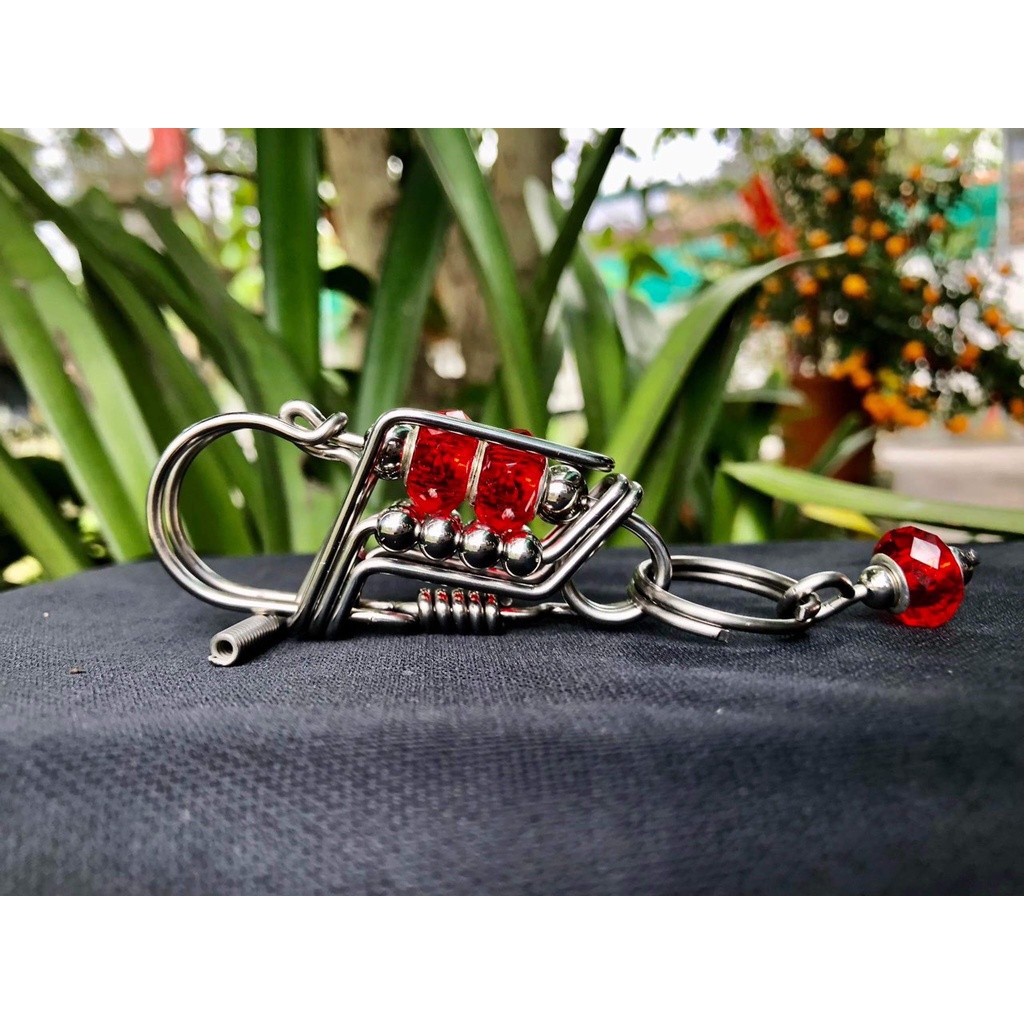 Móc khóa inox 304 phong thủy sáng đẹp
