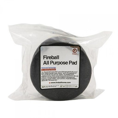 Miếng pad wax đa năng dùng dưỡng nhựa, dưỡng lốp xe và dưỡng ghế da,loại xốp, hàng chính hãng Fireball, Hàn Quốc