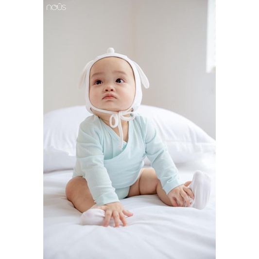 [ Nous ] Bộ bodysuit dài hè thu sơ sinh đến 9m