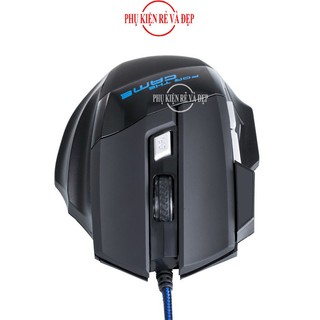Chuột chơi game có dây Dragon X3 (Đen phối xanh)
