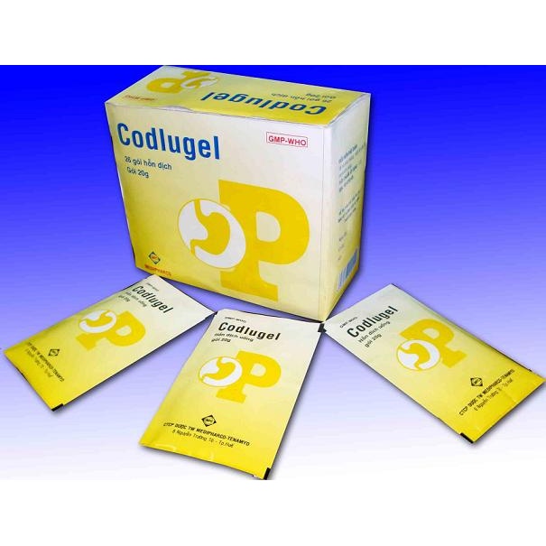Dạ Dày Codlugel Plus - Giảm Trào Ngược Dạ Dày, hết Viêm Loét Dạ Dày - Hộp 20 gói