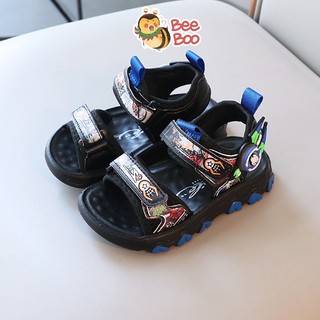 Sandal cho bé trai – Dép sandal bé trai hình siêu nhân nhện đi học siêu nhẹ mềm êm chắc chắn