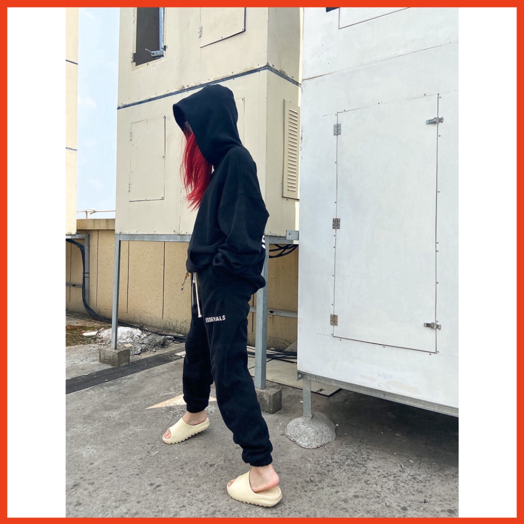 Quần jogger nam essentials quần jogger thể thao ống rộng bo chun vải da cá thoáng giữ nhiệt tốt sabistores1