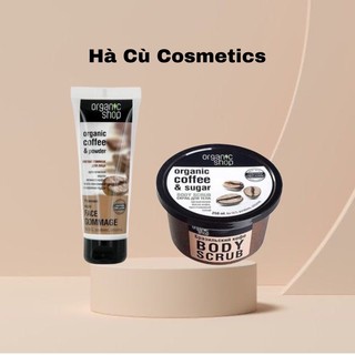 Tẩy Da Chết Body và tẩy da chết mặt Organic