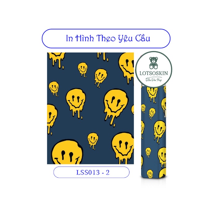 Miếng dán skin cho Xlim v1 v2 , Favo , Feelin , Riil , Wenax , Xtal ,... in hình theo yêu cầu mẫu Drew Stic