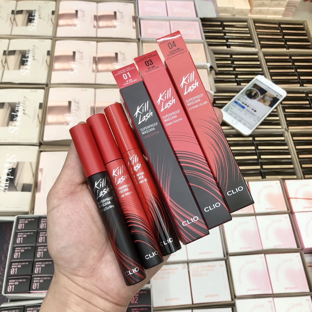 Chuốt Mi CLIO Kill Lash Superproof Mascara 7g