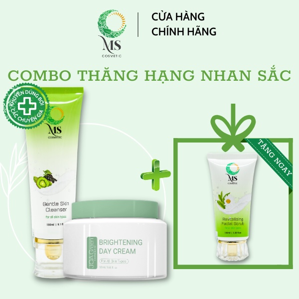 Giúp Phục Hồi, Dưỡng Trắng Da (Tặng 1 Tẩy Tế Bào Chết MS) - Mỹ Phẩm MS COSMETIC
