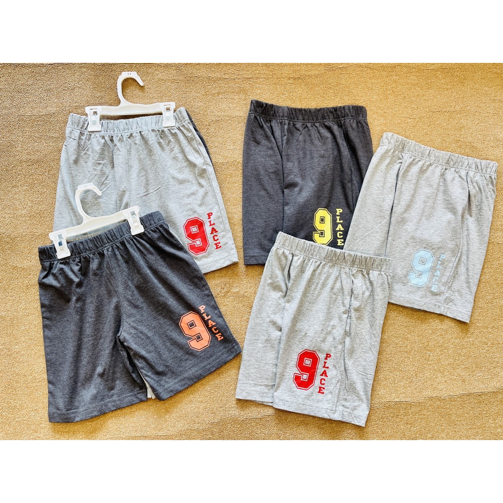 Quần đùi thun cotton bé trai size đại 18-50kg  chất thun xuất dư đanh mịn đẹp