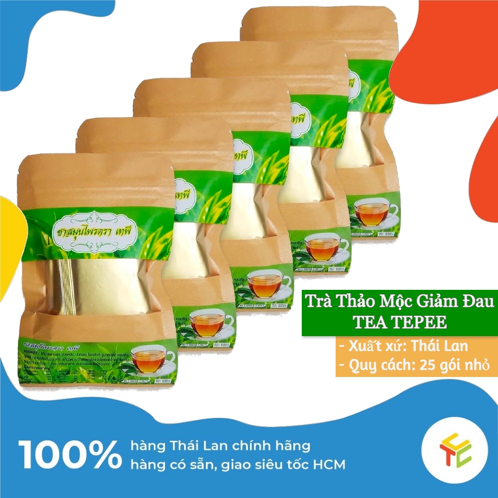 Trà Thảo Mộc Tea Tepee Xương Khớp, Gút, Phong Thấp Thái Lan
