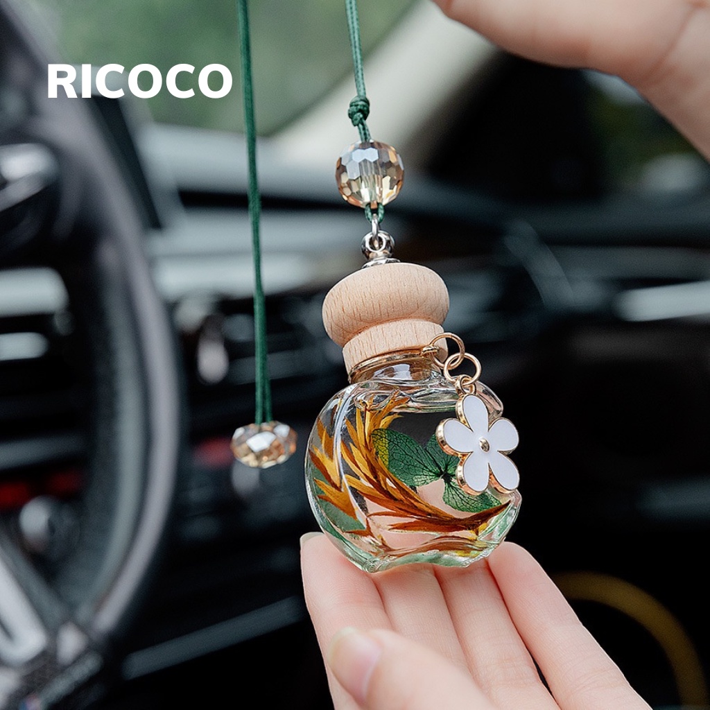 Tinh Dầu Treo Xe Hơi Tự Nhiên CITTA - Khánh Treo Ô Tô Trang Trí Khuếch Tán Hương Thơm, Khử Mùi, Chống Say Xe RICOCO
