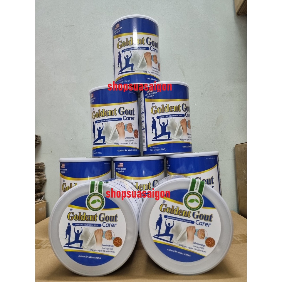 Goldent Gout Carer - Sữa non chuyên biệt cho người bệnh gout.
