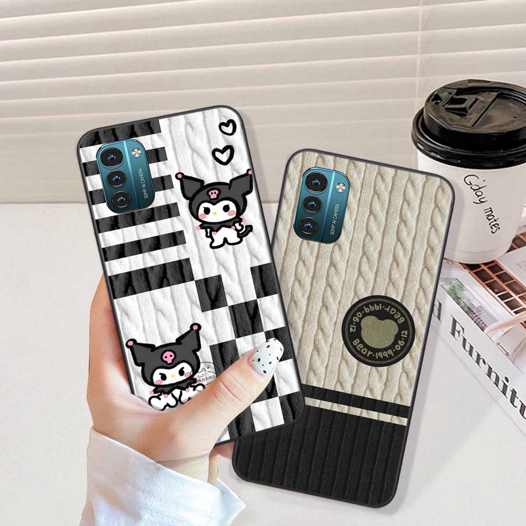 Ốp lưng Nokia G11/G21 / G11 Plus / C21 Plus / C31 in hình họa tiết len Lucky Bunny,Bear,Smile
